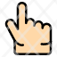 finger-forefinger-hand-icon