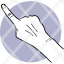 finger-hand-point-pointing-pictogram-icon