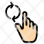 finger-hand-refresh-gesture-icon