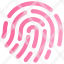 finger-print-pink-gradient-icon