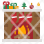 fireplace-futnture-warm-chimney-winter-icon