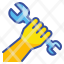 fist-worker-wrench-protest-hand-icon