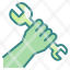 fist-worker-wrench-protest-hand-icon