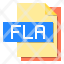 fla-file-format-type-computer-icon