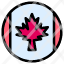 flag-canada-leaf-maple-country-icon