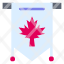 flag-canada-leaf-sign-tag-country-icon