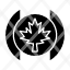 flag-leaf-tree-icon