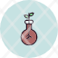 flask-genetically-gmo-leaf-modified-plant-laboratory-icon