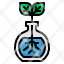 flask-leaf-ecology-test-tube-icon