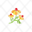 flat-icon-amaryllis-icon
