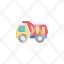flat-icon-dump-truck-icon