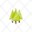 flat-icon-forest-icon