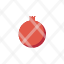 flat-icon-pomegranate-icon