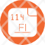 flerovium-periodic-table-atom-atomic-chemistry-element-icon