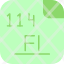 fleroviumperiodic-table-atom-atomic-chemistry-element-icon