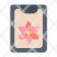 flower-clipboard-spring-clip-icon