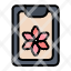 flower-clipboard-spring-clip-icon