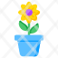 flower-floweret-blossom-flowerpot-nature-icon