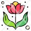 flower-grow-nature-spring-tulip-season-icon