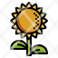 flower-sunflower-botanical-nature-blossom-icon