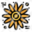 flower-sunflower-thanksgiving-icon
