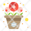 flowers-pot-rose-spring-icon