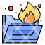 folder-antivirus-fire-icon