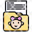 folder-female-baby-document-birth-file-icon