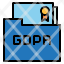 folder-gdpr-law-contact-agreement-icon