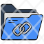 folder-link-document-doc-archive-binder-icon