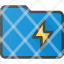 folderdirectory-fas-lighting-flash-icon