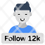 followers-follo-follow-symbol-follow-label-follow-ensignia-icon