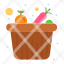 food-bucket-fruits-grocery-icon