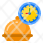 food-delivery-time-management-clock-icon