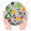 food-healthy-meal-fresh-vegetable-icon