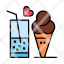 food-juice-glass-ice-cream-cone-icon