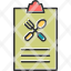 food-list-checklist-diet-plan-planning-icon