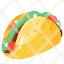 food-mexican-snack-taco-tortilla-wrap-icon