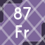 francium-periodic-table-chemistry-metal-education-science-element-icon