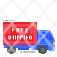 free-deliverydelivery-automobile-shipping-vehicle-transport-logistics-icon