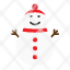 freeze-xmas-snowman-winter-snow-icon