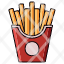 french-fries-fries-potato-food-chips-icon