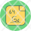 gadolinium-periodic-table-chemistry-atom-atomic-chromium-element-icon