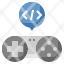game-development-code-coding-icon