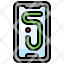 game-development-filloutline-snake-free-time-smartphone-entertainment-icon