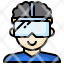 game-development-filloutline-vr-glasses-augmented-reality-virtual-man-gaming-icon