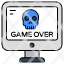game-over-internet-game-video-game-game-app-online-game-icon