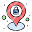 geography-location-lock-pin-icon