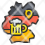germany-alcoholic-map-beer-placeholder-traditional-beverages-icon