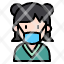 girl-kid-avatar-medical-mask-child-icon